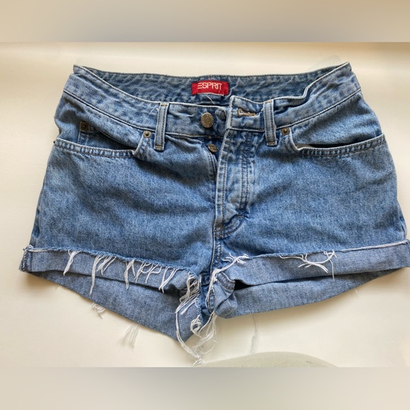 Esprit Jean Shorts size 2 - Picture 2 of 8